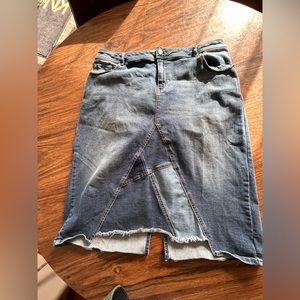 Y2K Style Denim Skirt